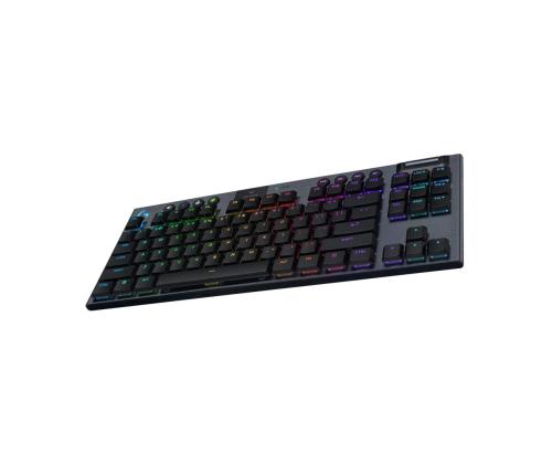 Logitech G915 X Lightspeed, TKL, tactile, US, must - Juhtmevaba klaviatuur