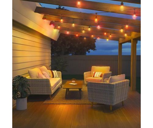 Philips WiZ String Lights Outdoor RGB, WiFi, 14,8 m - Nutivalgusti