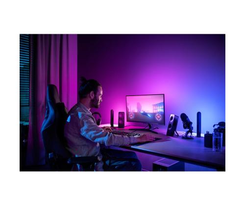 Philips Hue Play Gradient PC Lightstrip, 32''-34'' + sild, must/valge - LED valgusriba arvutile