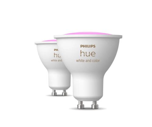 Philips Hue Smart Spotlight, white and color, GU10, 2 tk - Nutivalgusti