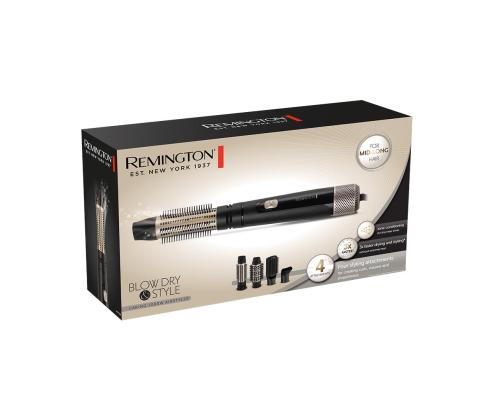 Remington Blow Dry and Style Caring, 1000 W, must/kuldne - Föön-koolutaja