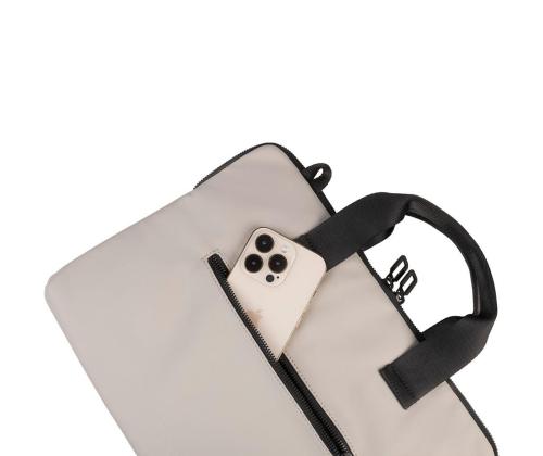 Tucano Gommo Slim Brief, 16'', hall - Sülearvutikott