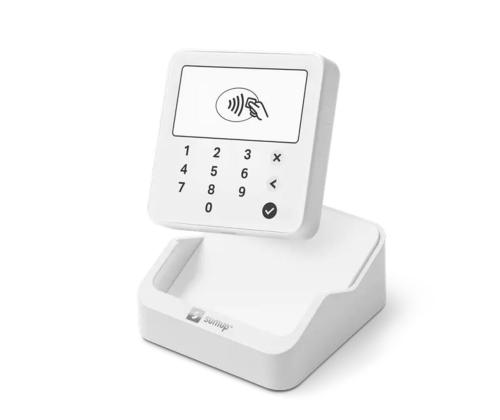 SumUp Solo Lite, charging station, valge - Kaardilugeja laadimisdokiga