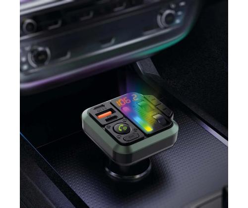 Nedis Car FM Transmitter Fixed, must - FM saatja