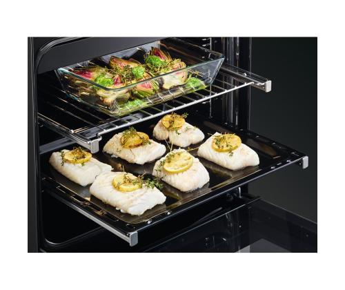 AEG 6000 Seeria SteamBake, 58 L, laius 50 cm, roostevaba teras - Induktsioonpliit