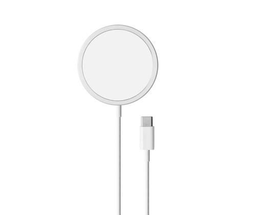 Puro Magnetic Wireless, USB-C, MagSafe, 1 m, valge - Juhtmevaba laadija