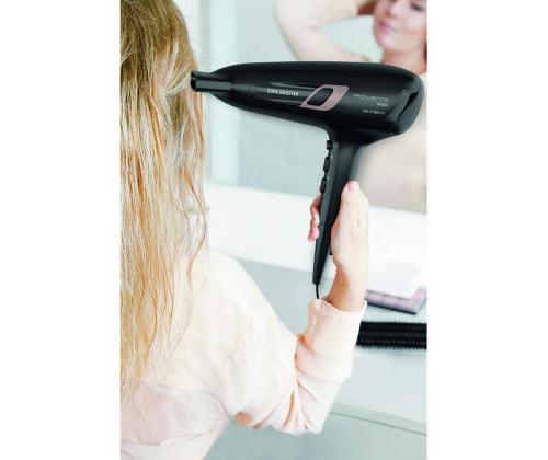 Rowenta Studio Dry Glow, 2100 Effiwatti, must - Föön