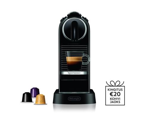 Nespresso Citiz, must - Kapselkohvimasin