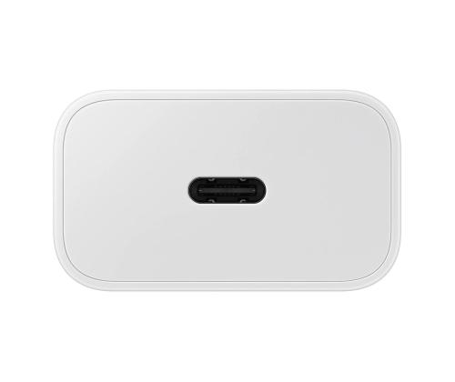 Samsung, USB-C, 25 W, valge - Vooluadapter ja USB-C kaabel