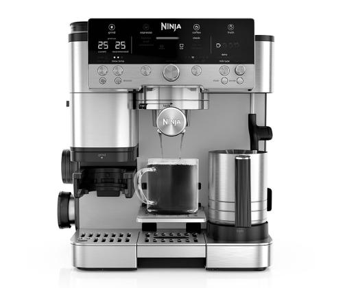 Ninja Luxe Café Premier, must/roostevaba teras - Espressomasin
