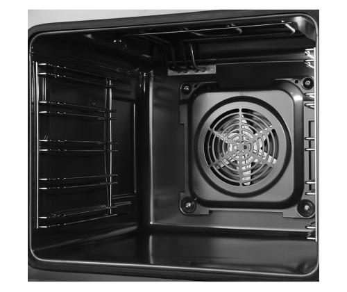 Hansa, 65 L, laius 50 cm, mattmust - Gaasipliit elektriahjuga