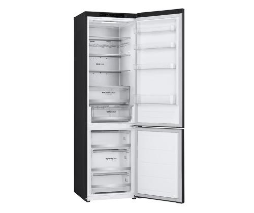LG, NoFrost, 387 L, kõrgus 203 cm, must - Külmik