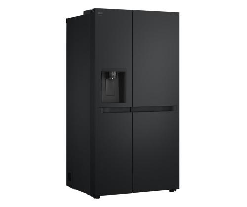 LG, Water & Ice Dispenser, 641 L, kõrgus 179 cm, must - SBS-Külmik