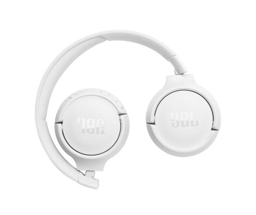 JBL Tune 520BT, valge - Kõrvapealsed juhtmevabad kõrvaklapid