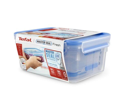 Säilituskarpide komplekt Tefal Masterseal (2,3 L + 1 L + 0,55 L)