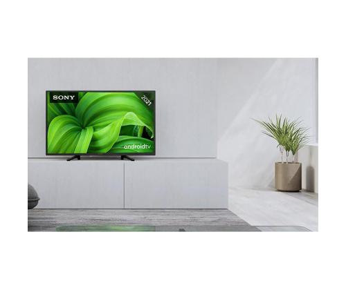 Sony W800, 32'', HD, LED LCD, Smart TV, jalad äärtes, must - Teler