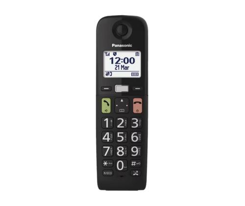 Panasonic TGU110, must - Juhtmevaba telefon