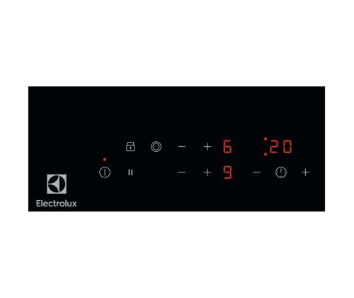 Electrolux 300 Domino, raamita, laius 29 cm, must - Integreeritav keraamiline pliidiplaat