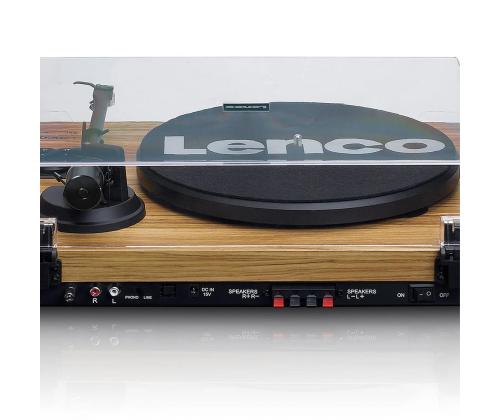 Lenco LS-500, pähklipuu - Vinüülplaadimängija kõlaritega