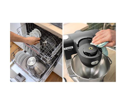 Bosch, Seeria 6, 1600 W, must - Köögikombain