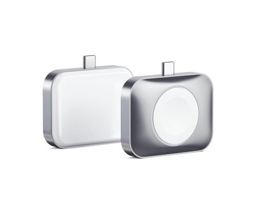 Satechi Dual Sided 2-in-1 USB-C Charger for Apple Watch and Airpods - Laadija