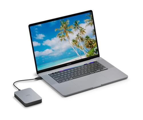 LaCie Mobile Drive, USB-C, 5 TB, hall - Väline kõvaketas