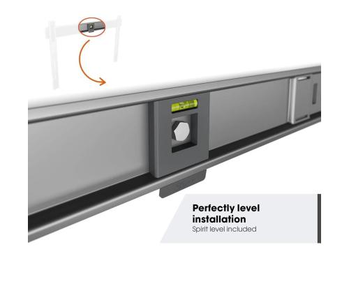 Vogel's TVM 5405 Fixed, fikseeritud, 32'' - 77'', hall - Teleri seinakinnitus