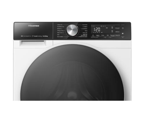 Hisense, 10.5 kg / 6 kg, sügavus 59 cm, 1400 p/min - Kuivatiga pesumasin