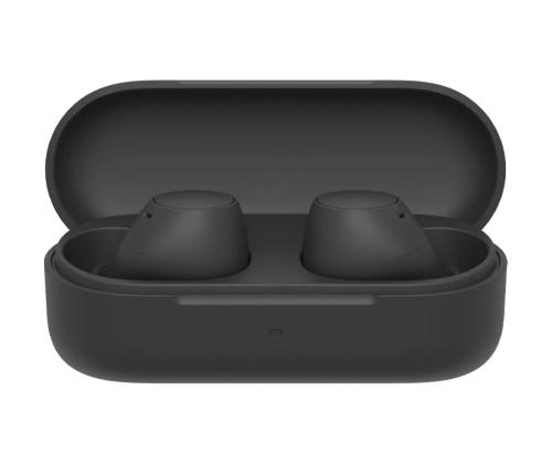 Sony WF-C510, must - Täielikult juhtmevabad kõrvaklapid