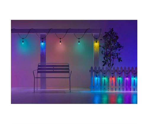 Philips WiZ String Lights Outdoor RGB, WiFi, 14,8 m - Nutivalgusti