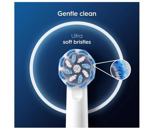 Braun Oral-B Sensitive Clean Pro, 2 tk, valge - Varuharjad