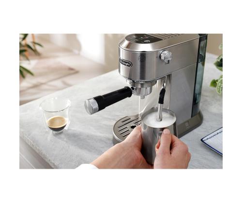 DeLonghi Dedica Duo, hõbedane - Manuaalne espressomasin