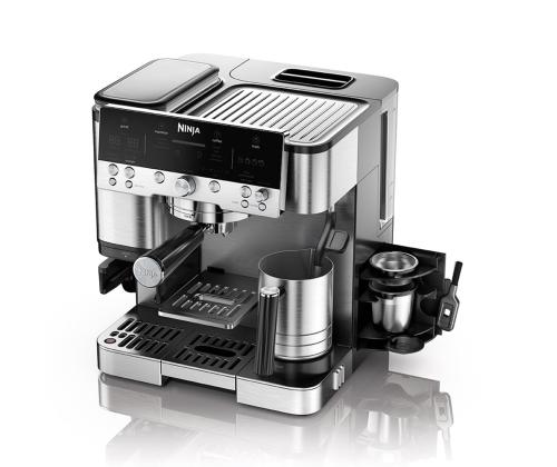Ninja Luxe Café Premier, must/roostevaba teras - Espressomasin