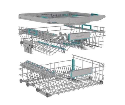 Hisense, 16 nõudekomplekti - Integreeritav nõudepesumasin