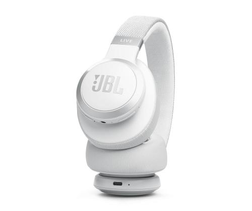 JBL Live 770NC, adaptiivne mürasummutus, valge - Juhtmevabad üle kõrva kõrvaklapid