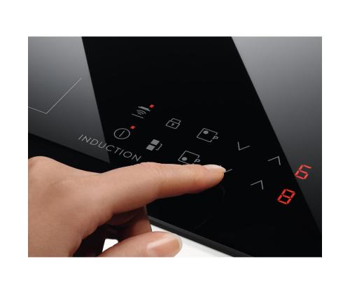 Electrolux 300 Domino, raamita, laius 29 cm, must - Integreeritav keraamiline pliidiplaat