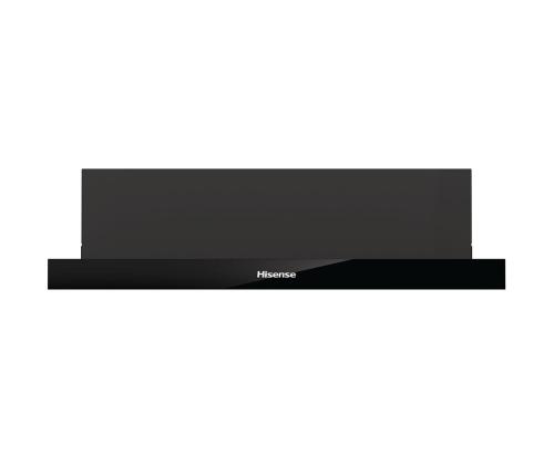 Hisense, 450 m³/h, laius 60 cm, must - Integreeritav õhupuhasti