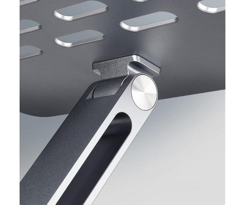 Axagon STND-LQ, 10''-16'', alumiinium - Sülearvuti alus