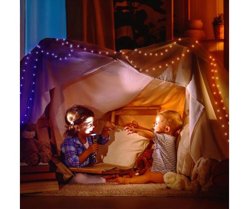 Twinkly Dots, 200 LED, IP20, 10 m, valge - Nutikas valgusriba