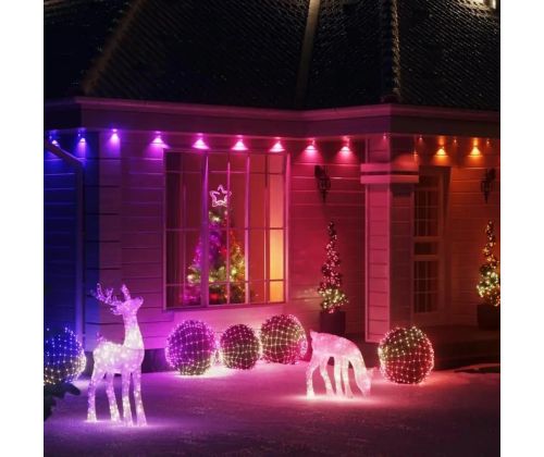 Twinkly Strings 750 (Multicolor edition), 750 LED, 60 m, must - Nutikad jõulutuled