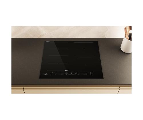 Whirlpool, laius 59 cm, must - Integreeritav induktsioonpliidiplaat