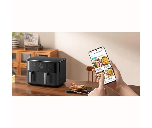 Xiaomi Dual Zone, 10 L, must - Kuumaõhufritüür