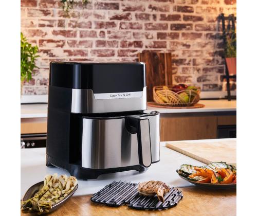 Tefal Easy Fry & Grill, 1400 W, roostevaba teras - Kuumaõhufritüür