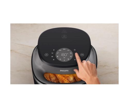 Philips 3000 Seeria, 6.2 L, 1700 W, must - Kuumaõhufritüür