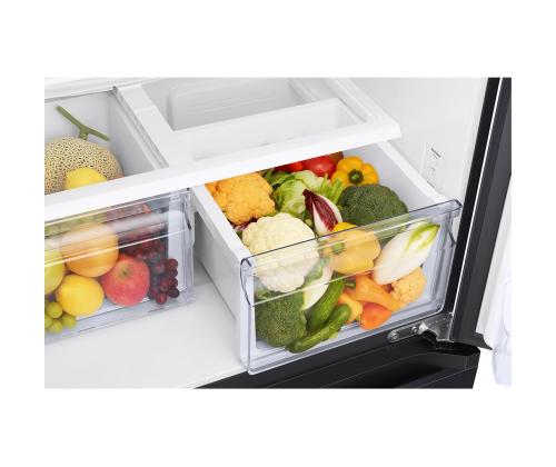 Samsung, French Door, NoFrost, 495 L, 178 cm, must - SBS-Külmik