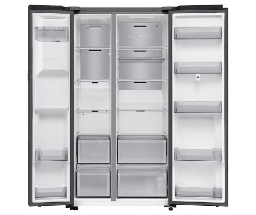 Samsung Bespoke AI Family Hub+, Twin Cooling Plus™, 614 L, kõrgus 179 cm, must - SBS-külmik