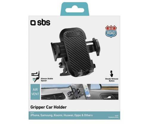 SBS, ventilaatori kinnitus, must - Telefonihoidja autosse