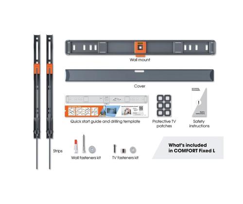 Vogels TVM 3603 Fixed TV Wall Mount, 40"-100'', must - LCD kinnitus