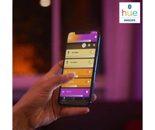 Philips Hue White and Color Ambiance Bloom, valge - Nutikas laualamp