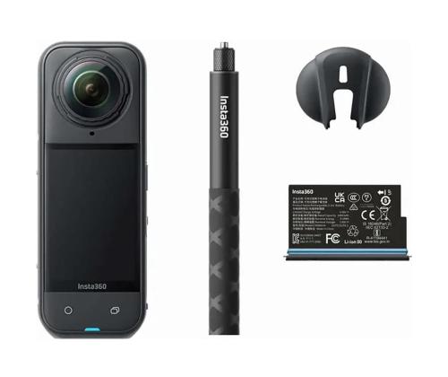 Insta360 X5 Starter Bundle, 8K, 360º, must - Seikluskaamera